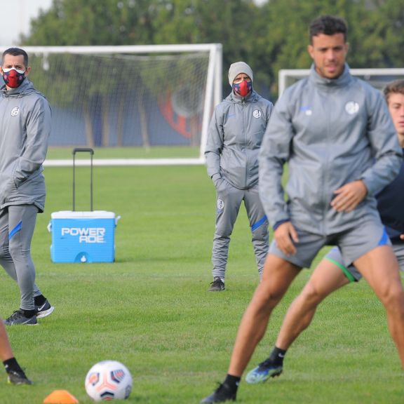 Entrenamiento en Ciudad Deportiva