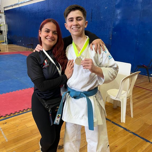 En la cima del karate nacional