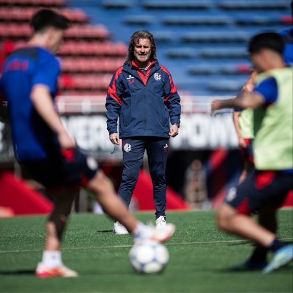 Entrenamiento en el Bidegain 