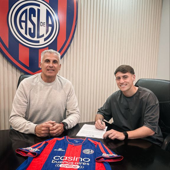 San Lorenzo renovó el contrato de Gonzalo Alassia