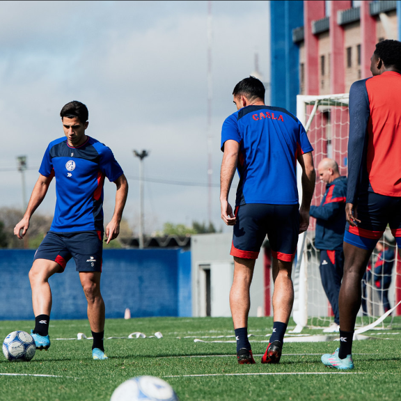 San Lorenzo volvió a entrenarse con el ánimo bien arriba